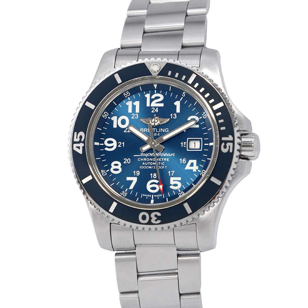 BREITLING Superocean2 W44mm Stainless Steel Blue DialA17392D8/C910