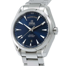 将图像加载到图库查看器中，OMEGA Seamaster Aqua Terra 150M W41.5mm Stainless Steel Blue Dial231.10.42.22.03.001
