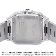 Load image into Gallery viewer, CARTIER Santos de Cartier W39.8mm Stainless Steel Blue DialWSSA0048
