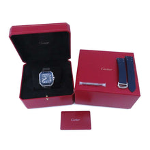 Load image into Gallery viewer, CARTIER Santos de Cartier W39.8mm Stainless Steel Blue DialWSSA0048
