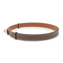 将图像加载到图库查看器中，HERMES Kelly Belt Etoupe Epsom
