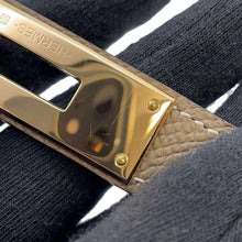 Load image into Gallery viewer, HERMES Kelly Belt Etoupe Epsom
