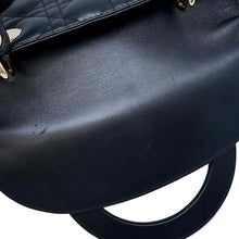 Load image into Gallery viewer, Dior Lady Dior 2WAYHandbag BlackM0565ONGE Lambskin Size Medium
