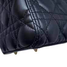 Load image into Gallery viewer, Dior Lady Dior 2WAYHandbag BlackM0565ONGE Lambskin Size Medium
