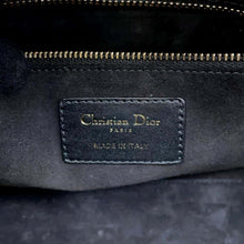 将图像加载到图库查看器中，Dior Lady Dior 2WAYHandbag BlackM0565ONGE Lambskin Size Medium
