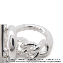 将图像加载到图库查看器中，HERMES Croisette Ring Size 49/#9 SV925
