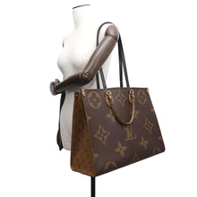 将图像加载到图库查看器中，LOUIS VUITTON Onthego RedM45320 Monogram Monogram Reverse Canvas Monogram Giant Size GM
