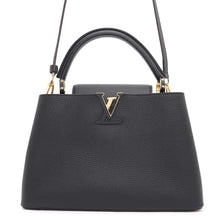 Load image into Gallery viewer, LOUIS VUITTON Capucines BlackM42259 Taurillon Leather Size MM
