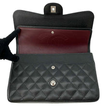 Load image into Gallery viewer, CHANEL Matelasse W Chain W Flap Shoulder Bag BlackA58600 Caviar Leather Size 30
