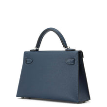 将图像加载到图库查看器中，HERMES Mini Kelly Do Blue de Prusse Epsom
