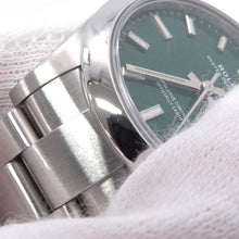 将图像加载到图库查看器中，ROLEX Oyster Perpetual 31 W31mm Stainless Steel Green Dial277200
