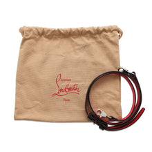 Load image into Gallery viewer, Christian Louboutin Paloma Handbag Black/Red1215050 Patent Leather Size Nano
