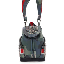 Load image into Gallery viewer, Christian Louboutin Mini Explorer Funk Spike Studded Camouflage1225015 Calf Leather
