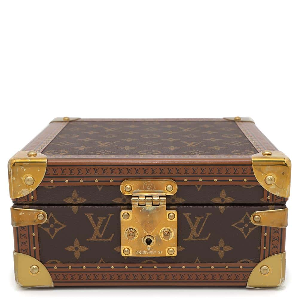 LOUIS VUITTON Coffret Jewelry Green Monogram