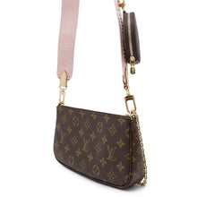 将图像加载到图库查看器中，LOUIS VUITTON Multi Pochette Accessoires Rose claireM44840 Monogram
