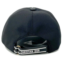 将图像加载到图库查看器中，Dior Deep Player Baseball Cap Size 57 Black/White24BCP922E156 Nylon75% Cotton25%
