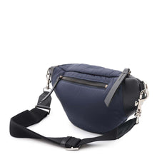 将图像加载到图库查看器中，JIMMY CHOO Crossbody Bag Navy/BlackKIRT-0UQ-0004 Nylon Leather
