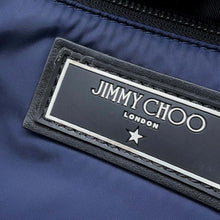 Load image into Gallery viewer, JIMMY CHOO Crossbody Bag Navy/BlackKIRT-0UQ-0004 Nylon Leather
