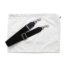 将图像加载到图库查看器中，JIMMY CHOO Crossbody Bag Navy/BlackKIRT-0UQ-0004 Nylon Leather
