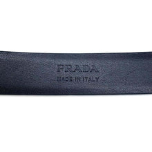 Load image into Gallery viewer, PRADA Belt with Pouch Size 75 Black1CM237 Leather Nylon
