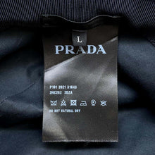 将图像加载到图库查看器中，PRADA Bucket hat with pouch Size L Brown/Light Blue/White2HC282 Cotton100%
