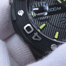 将图像加载到图库查看器中，TAG HEUER Aquaracer Caliber 5 Full Black W43mm TI Rubber Black DialWAJ2180
