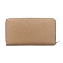 将图像加载到图库查看器中，CELINE Long wallet Beige105003AFE Leather
