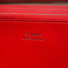 将图像加载到图库查看器中，CELINE Long wallet Beige105003AFE Leather
