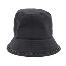 Load image into Gallery viewer, Valentino Garavani Studded hat Size 57 Black2Y2HGA32UZF Polyester100%
