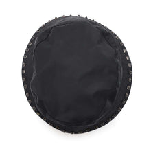 Load image into Gallery viewer, Valentino Garavani Studded hat Size 57 Black2Y2HGA32UZF Polyester100%
