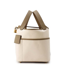 Load image into Gallery viewer, HERMES Picotin Lock Cargo Nata/Beige Marfa Towar Goeran Swift Leather Size PM
