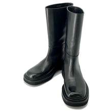 Load image into Gallery viewer, PRADA Knee-high boots Black2WG014 Leather Size 7
