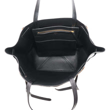 Load image into Gallery viewer, CELINE Hippo phantom Black/Brown Leather Goat fur Size Medium
