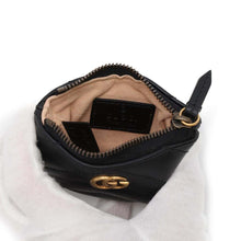 Load image into Gallery viewer, GUCCI GG Marmont Coin purse White/Black698787 Leather
