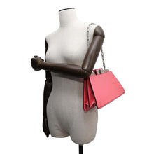 Load image into Gallery viewer, FENDI Peekaboo Cut Pink8BN340 BrushedLeather Size Medium
