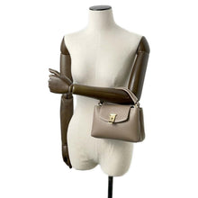 Load image into Gallery viewer, BALLY LAYKA 2WAYBag Greige Leather Size XS
