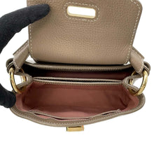 Load image into Gallery viewer, BALLY LAYKA 2WAYBag Greige Leather Size XS
