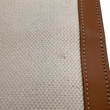 将图像加载到图库查看器中，CELINE Vertical Cover 2WAY Shoulder Natural/Tan192082BNZ.02NT Canvas Leather Size Small
