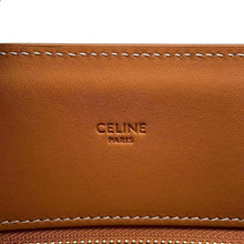 将图像加载到图库查看器中，CELINE Vertical Cover 2WAY Shoulder Natural/Tan192082BNZ.02NT Canvas Leather Size Small
