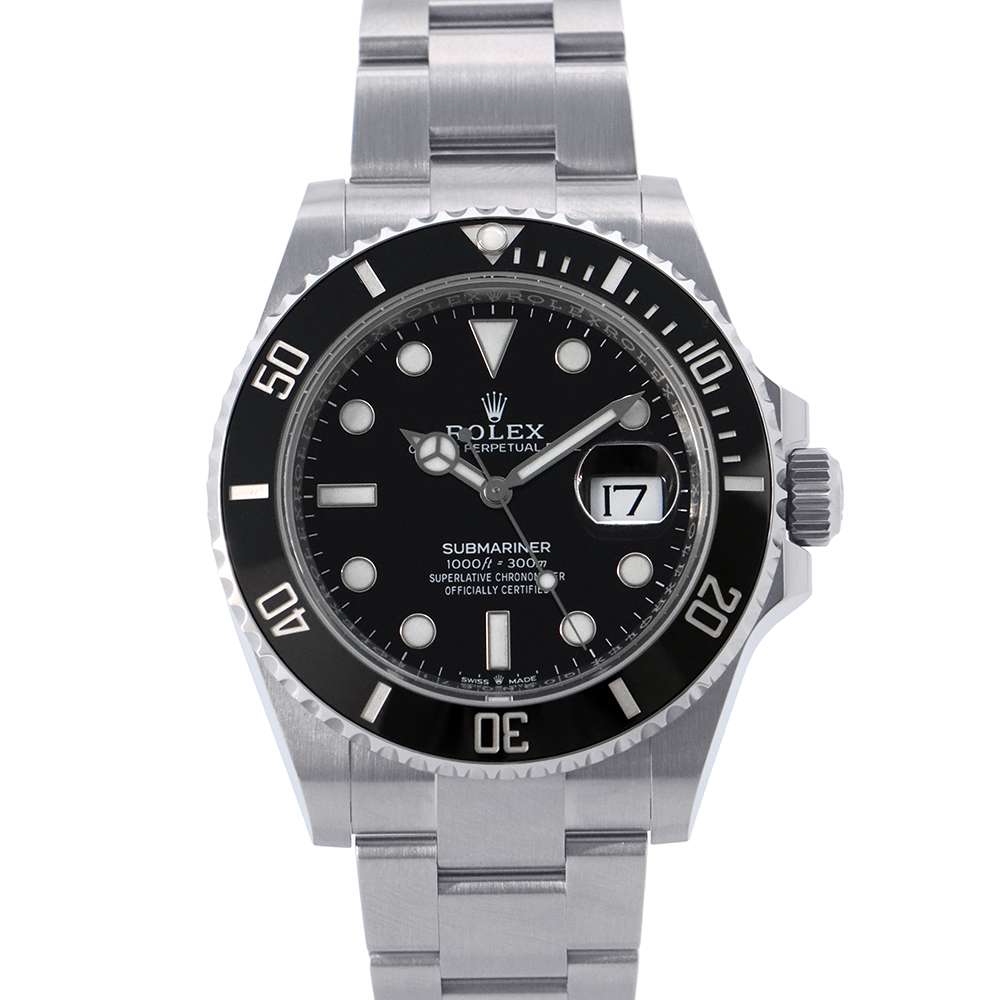 ROLEX Submariner-Date W41mm Stainless Steel Black Dial126610LN