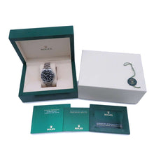 将图像加载到图库查看器中，ROLEX Submariner-Date W41mm Stainless Steel Black Dial126610LN
