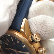 将图像加载到图库查看器中，MAURICE LACROIX Pontus S diver W42mm Bronze Rubber Blue DialPT6248-BRZ0B-430-4
