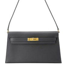 将图像加载到图库查看器中，HERMES kelly elan Ardoise Epsom
