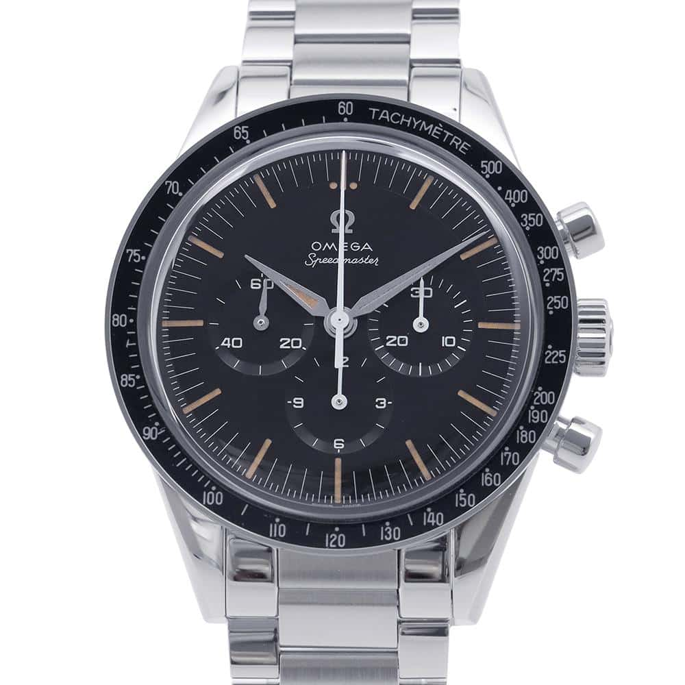 OMEGA Speedmaster First OMEGA in Space W39.7mm Stainless Steel Black Dial310.30.40.50.06.001