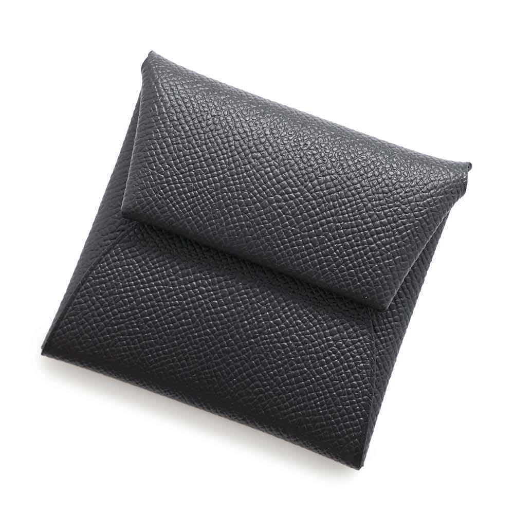 HERMES Bastia Black Epsom