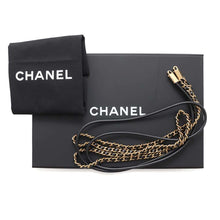 将图像加载到图库查看器中，CHANEL CHANEL22 ChainShoulder Bag BlackAS3980 Shiny Calf Leather Size Mini
