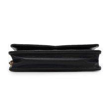 将图像加载到图库查看器中，CHANEL Classic Chain Wallet BlackAP0250 Caviar Leather
