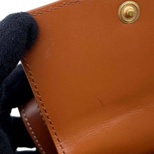 Load image into Gallery viewer, CELINE Triomphe Small Flap Wallet Brown/Beige10D782FCW.01BC Canvas/Leather
