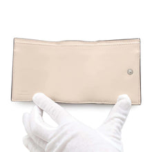 将图像加载到图库查看器中，FENDI Peekaboo Tri-Fold Wallet Brown8M0426 Leather
