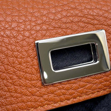 将图像加载到图库查看器中，FENDI Peekaboo Tri-Fold Wallet Brown8M0426 Leather
